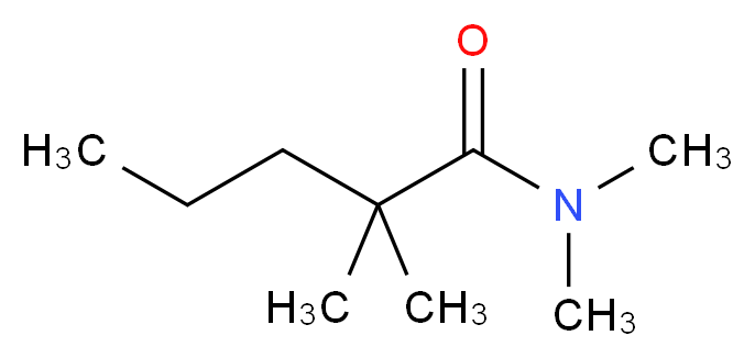 N,N,2,2-TETRAMETHYL VALERAMIDE_分子结构_CAS_)