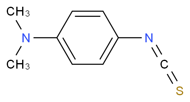 4-(N,N-dimethylamino)phenyl isothiocyanate_分子结构_CAS_2131-64-8)