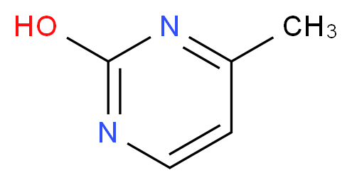4-methylpyrimidin-2-ol_分子结构_CAS_15231-48-8