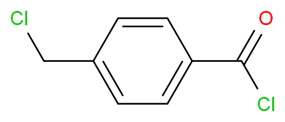 4-(氯甲基)苯甲酰氯_分子结构_CAS_876-08-4)