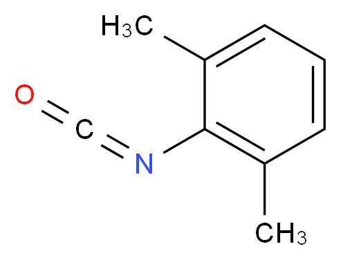 2,6-Dimethylphenyl isocyanate_分子结构_CAS_28556-81-2)