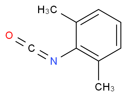 2-isocyanato-1,3-dimethylbenzene_分子结构_CAS_28556-81-2