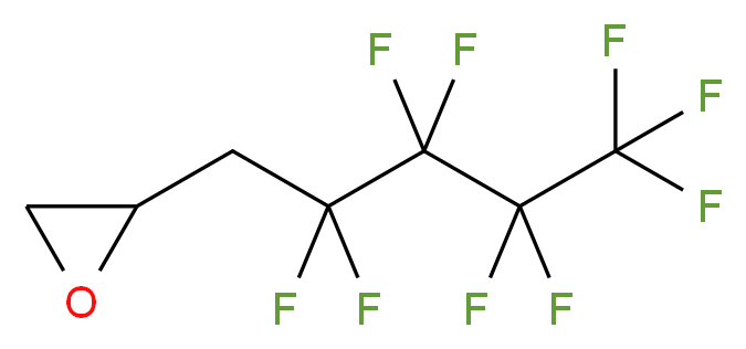 3-(Perfluoro-n-butyl)-1,2-propenoxide_分子结构_CAS_81190-28-5)