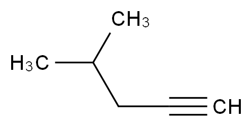 4-methylpent-1-yne_分子结构_CAS_7154-75-8