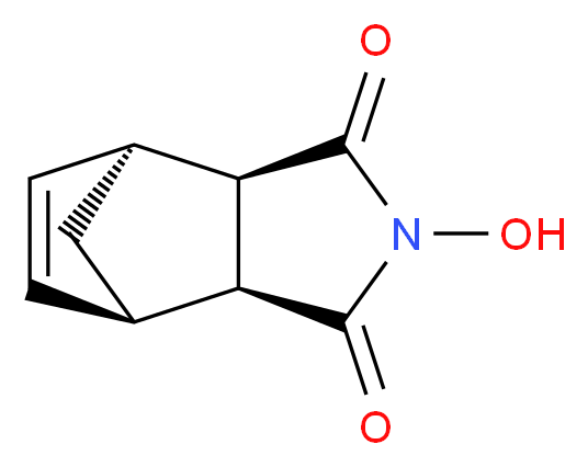 N-羟基-5-降冰片烯-2,3-二甲酰亚胺_分子结构_CAS_21715-90-2)
