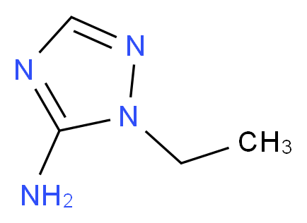 1-ethyl-1H-1,2,4-triazol-5-amine_分子结构_CAS_58661-94-2