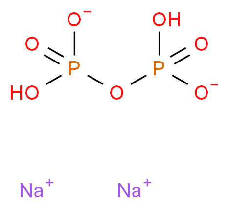 PYROPHOSPHATE DISODIUM SALT_分子结构_CAS_7758-16-9)