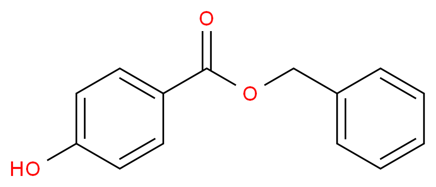 4-羟基苯甲酸苄酯_分子结构_CAS_94-18-8)