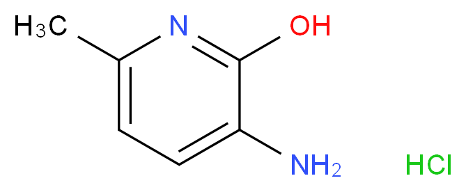 3-amino-6-methylpyridin-2-ol hydrochloride_分子结构_CAS_1257665-17-0