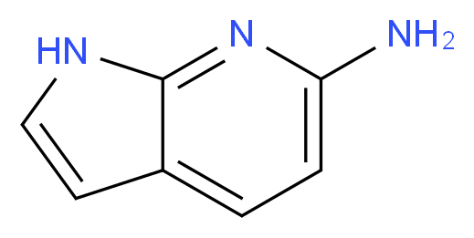 1H-pyrrolo[2,3-b]pyridin-6-amine_分子结构_CAS_145901-11-7