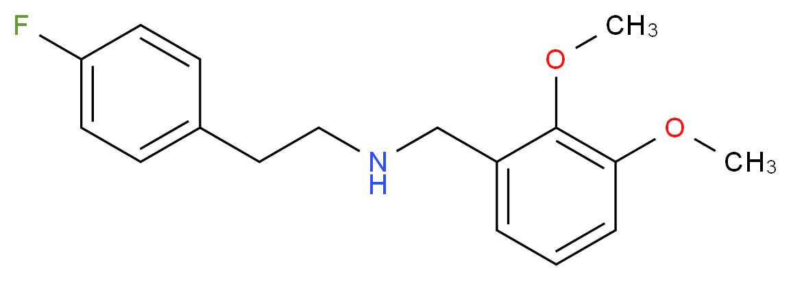 (2,3-dimethoxybenzyl)[2-(4-fluorophenyl)ethyl]amine_分子结构_CAS_353779-64-3)