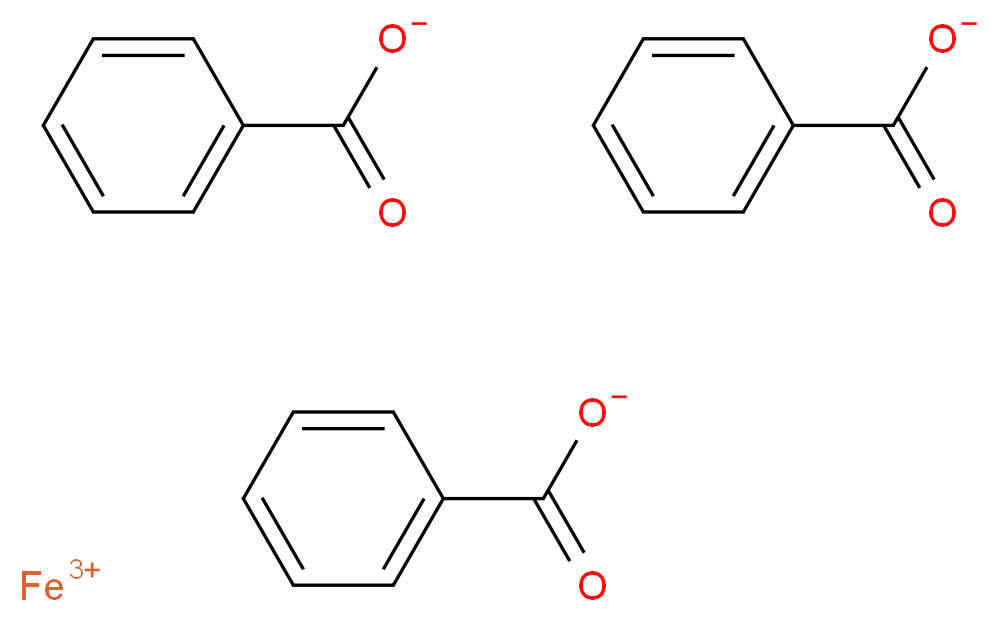 FERRIC BENZOATE_分子结构_CAS_14534-87-3)