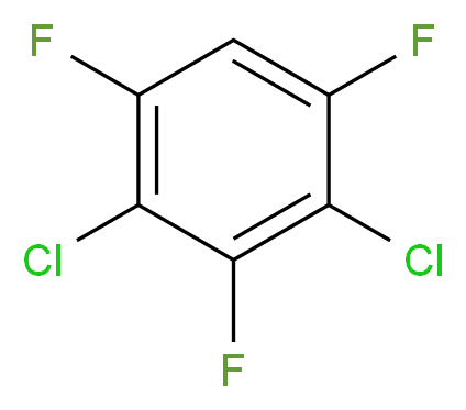 1,3-二氯-2,4,6-三氟苯_分子结构_CAS_2368-53-8)