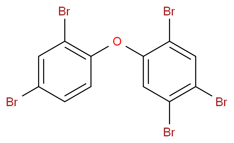 1,2,4-tribromo-5-(2,4-dibromophenoxy)benzene_分子结构_CAS_60348-60-9