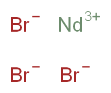 neodymium(3+) ion tribromide_分子结构_CAS_13536-80-6