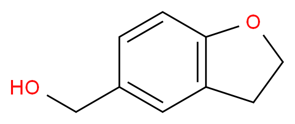 2,3-dihydro-1-benzofuran-5-ylmethanol_分子结构_CAS_)