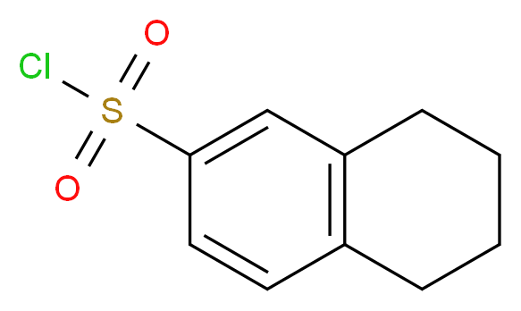 5,6,7,8-Tetrahydro-naphthalene-2-sulfonyl chloride_分子结构_CAS_61551-49-3)