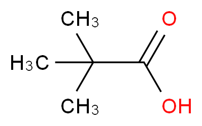 CAS_75-98-9 molecular structure