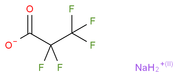 SODIUM PERFLUOROPROPIONATE_分子结构_CAS_378-77-8)