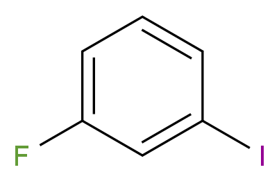 1-fluoro-3-iodobenzene_分子结构_CAS_1121-86-4