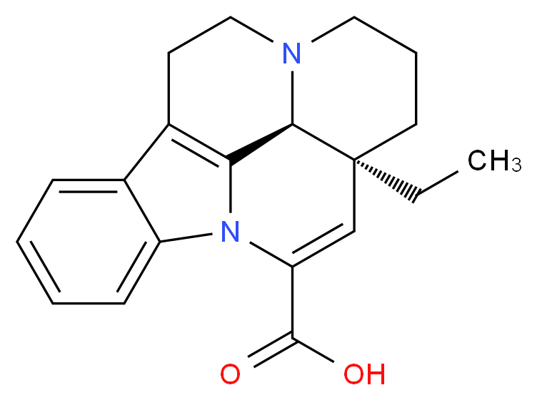 Apovincaminic Acid_分子结构_CAS_27773-65-5)