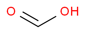 FORMIC ACID 88%, ACS GRADE_分子结构_CAS_64-18-6)