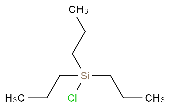 CHLORO tri-n-PROPYL SILANE_分子结构_CAS_995-25-5)