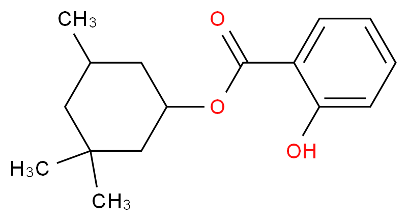 HOMOMENTHYL SALICYLATE_分子结构_CAS_52253-93-7)