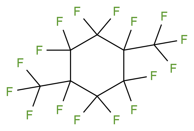 Perfluoro(1,4-dimethylcyclohexane) 99%_分子结构_CAS_374-77-6)