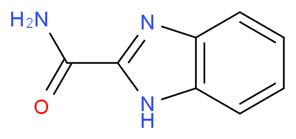 1H-1,3-benzodiazole-2-carboxamide_分子结构_CAS_5805-52-7