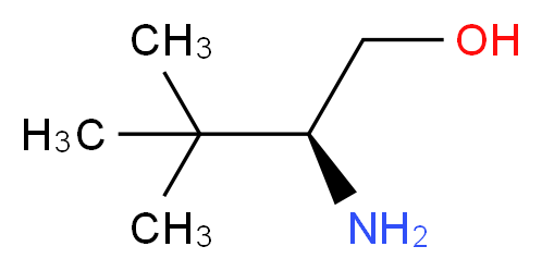 (2R)-2-Amino-3,3-dimethylbutan-1-ol_分子结构_CAS_112245-09-7)