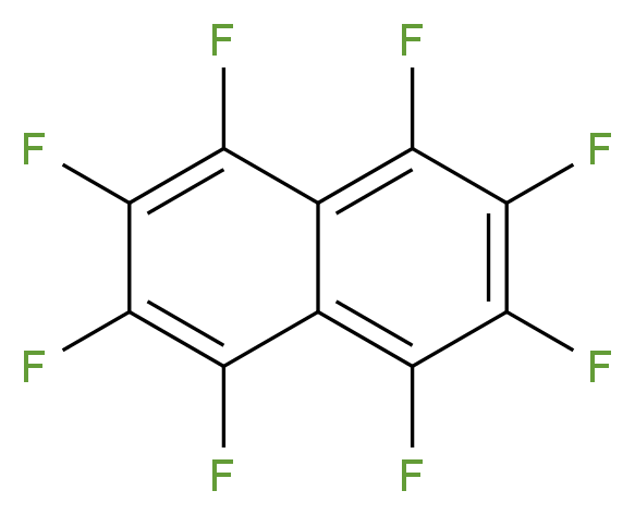 Perfluoronaphthalene 97%_分子结构_CAS_313-72-4)