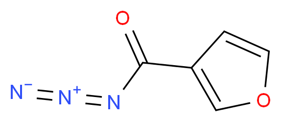 furan-3-carbonyl azide_分子结构_CAS_)