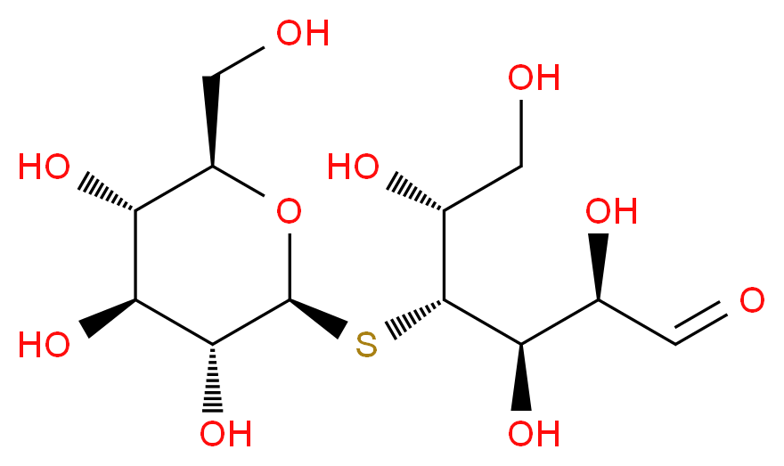 Thiocellobiose_分子结构_CAS_80951-92-4)