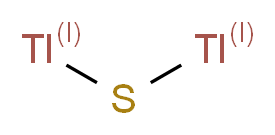 THALLIUM SULFIDE_分子结构_CAS_1314-97-2)