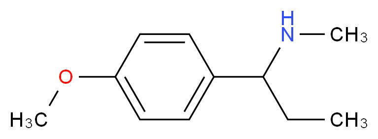 1-(4-methoxyphenyl)-N-methylpropan-1-amine_分子结构_CAS_40023-80-1)