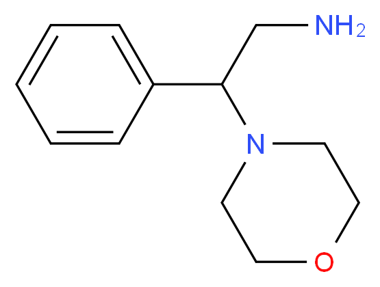 2-Morpholin-4-yl-2-phenyl-ethylamine_分子结构_CAS_31466-44-1)