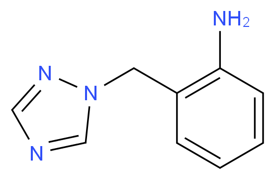 2-(1H-1,2,4-triazol-1-ylmethyl)aniline_分子结构_CAS_127988-21-0)