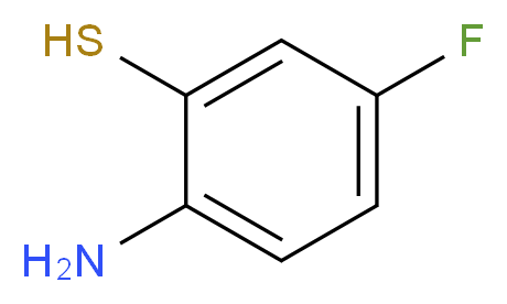 2-amino-5-fluorobenzene-1-thiol_分子结构_CAS_)