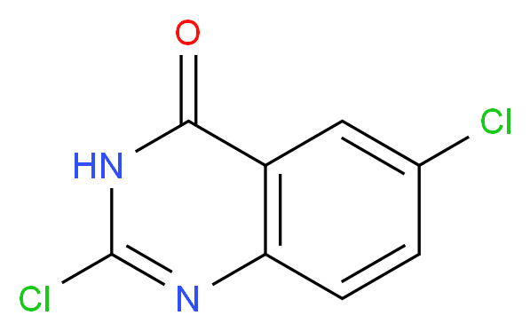 2,6-Dichloroquinazolin-4(3H)-one_分子结构_CAS_20197-87-9)