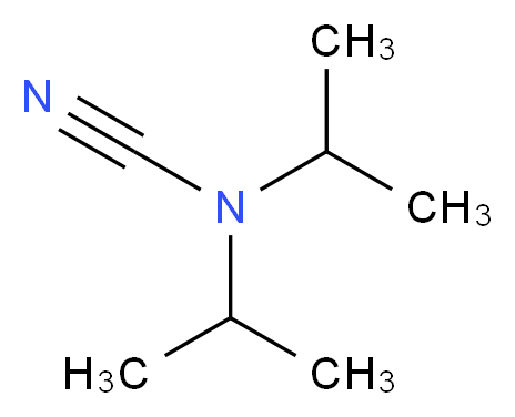 DIISOPROPYLCYANAMIDE_分子结构_CAS_3085-76-5)