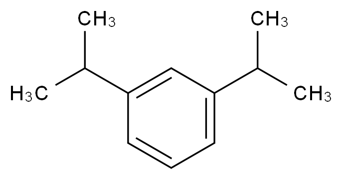 m-DIISOPROPYLBENZENE_分子结构_CAS_99-62-7)