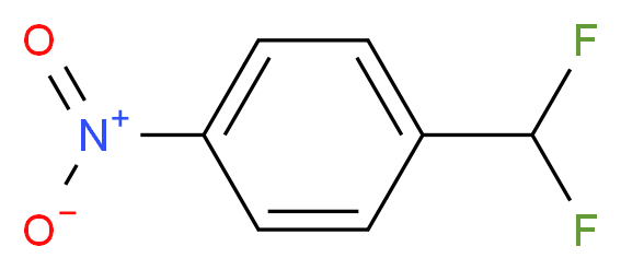 1-(Difluoromethyl)-4-nitro-benzene_分子结构_CAS_29848-57-5)