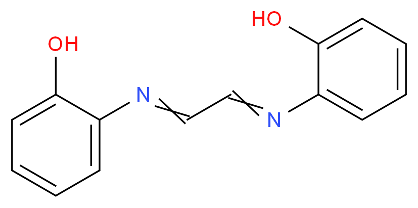 乙二醛双(2-羟基苯胺)_分子结构_CAS_1149-16-2)