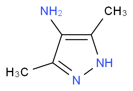 3,5-Dimethyl-1H-pyrazol-4-ylamine_分子结构_CAS_5272-86-6)
