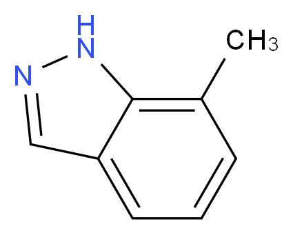 7-methyl-1H-indazole_分子结构_CAS_3176-66-7