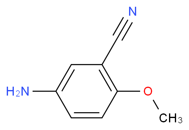 5-Amino-2-methoxybenzonitrile_分子结构_CAS_214623-57-1)