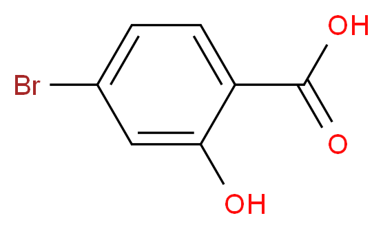 4-溴-2-羟基苯甲酸_分子结构_CAS_1666-28-0)