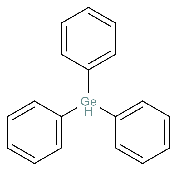 triphenylgermane_分子结构_CAS_2816-43-5