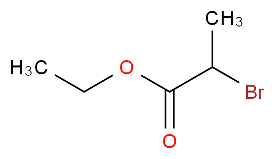 ETHYL &alpha;-BROMOPROPIONATE_分子结构_CAS_535-11-5)